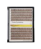 Hannahool 120pcs 10-20mm 0.07mm D Curl Brown Individual False Eyelashes - Long Natural Makeup Cluster Extensions (12mm) - Buy Online on GoSupps.com