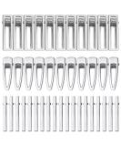 Bskifnn 60PCS Hair Clips for Silicone Resin Molds, DIY Hair Bow Clips Pearl Hairpin Hair Accessories for Girls and Women (Silver) - Buy Online on GoSupps.com
