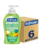 Softsoap Antibacterial Liquid Hand Soap Gentle Clean Sparkling Pear Scent Hand Soap 11.25 Ounce 6 Pack Sparkling Pear 11.2 Fl Oz (Pack of 6) - Buy Online on GoSupps.com