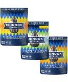 Chinook Seedery Roasted Sunflower Seeds - Jumbo Seeds Keto Snacks - Gluten Free Non GMO Snack Gift - 4oz (3 Pack) - Bring the Heat Variety - Buy Online on GoSupps.com