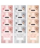 FREEMAN Limited Edition Christmas Metallic Sheet Masks Variety 12 Pack - Brightening Gold, Purifying Silver, Soothing Rose Gold - Perfect Gift for Her - Buy Online on GoSupps.com