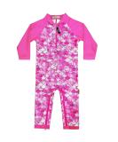 weVSwe Baby Toddler Boy Swimsuit UPF 50+ Sun Protection Rash Guard Swimwear | Rose Red Fish Scales | 0-3 Years - Buy Online on GoSupps.com