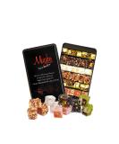 Sultan Pistachio Turkish Delight Gift Tin - 1.44 lbs - Christmas & Thanksgiving Sweet Delights - Gift Snack for Dad & Mum - Medium Size 650g - MUGHE GOURMET - Buy Online on GoSupps.com