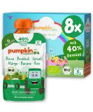 Buy Pumpkin Organics Bio Vegetable Cereal Quets 8 Pack - Sugar-Free Gluten-Free Baby Food for 6+ Months - Pear Broccoli Spinach Mango Banana Rice - International Shipping Available - Buy Online on GoSupps.com