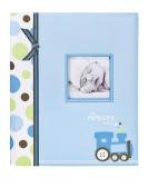 Lil Peach Train Baby Five Year Memory Book - Capture and Cherish Your Baby's First Years in Blue - Buy Online on GoSupps.com