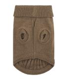 FakeFace Dog Cardigan - Cozy Winter Sweater for Small Dogs | Warm Knitted Chihuahua Sweater in Red Blue Brown - Buy Online on GoSupps.com