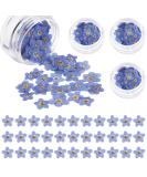 100 Pcs Natural Forget-Me-Not Dried Flowers for DIY Jewelry, Candle, Card Making - Real Pressed Flowers for Resin Ornaments & Nail Art Decorations - Buy Online on GoSupps.com