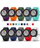 COLAPOO 10PACK Multicolor Bands Compatible with Garmin Forerunner 245/645,20mm Soft Silicone Wristbands for Garmin 245 Music/645 Music/Venu/Venu Sq/Vivoactive 3 10 PACK - Buy Online on GoSupps.com