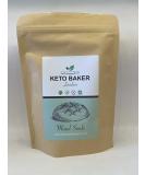 Keto Baker London Bread and Cake Mix - Mixed Seeds Bread Vegan Gluten-Free Low-Carb - Buy Online on GoSupps.com