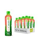 ALO Aloe Vera Juice Drink - Comfort Watermelon & Peach 16.9 oz, Pack of 12 | Plant-Based with Real Aloe Pulp - Buy Online on GoSupps.com