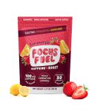 Energy Chews - All-Natural Focus & Energy Gummies with 100mg Caffeine B12 Magnesium - Strawberry Lemonade 30 Chews (3.17oz - Buy Online on GoSupps.com