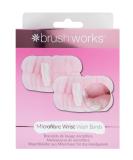 Brushworks Microfibre Wrist Wash Bands - 2 Pack - Buy Online on GoSupps.com