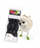 PAWZ Tiny Dog Boots - Black - Perfect Fit for Very Small Dogs | Durable & Stylish Protection - Buy Online on GoSupps.com