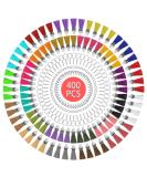 Cridoz 400pcs Tassel Keychain Set for DIY Crafts - Includes Key Chains, Tassels, Rings, Jump Rings, and Eye Pins - Perfect for Acrylic and Resin Keychain Blanks - Buy Online on GoSupps.com