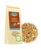 Ginger Tea 60g - Pure Ayurvedic Ginger Root | Refreshing Vitality Tea for Body & Mind - PeppermintMan - Buy Online on GoSupps.com