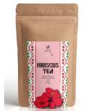 Hibiscus Tea by Amelia Rose | 100 Tea Bags | 100% Natural Hibiscus Flowers | Caffeine Free - Buy Online on GoSupps.com