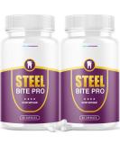 Buy IDEAL PERFORMANCE Steel Bite Pro - 2 Pack Teeth & Gum Repair Supplement (120 Capsules) - Boost Dental Health Internationally - Buy Online on GoSupps.com