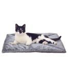 Furhaven Quilted Faux Fur Gray Small ThermaNAP Bed Pad for Dogs & Cats - Cozy Blankets, Self-Warming Bed Pads, Absorbent Towel Rugs & More - Buy Online on GoSupps.com
