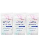 Luvena Feminine Wipes - Refreshing Cucumber Scented Wet Wipes for Women - Gynecologist Tested - Flushable & Travel-Friendly (25 Count x 3 Pack) - Buy Online on GoSupps.com