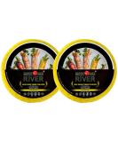 Lyan Mekong River Banh Trang Vietnamese Three Colours Rice Paper Round 16cm - 300g - Pack of 2 | Gluten-Free | Vegan | 100% Natural Rice Paper - Buy Online on GoSupps.com