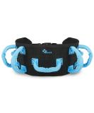 REAQER Transfer and Walking Gait Belt with 7 Handles for Patient Care(Adjustable Waist Circumference:31"51") Blue - Buy Online on GoSupps.com