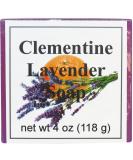Clementine Lavender Glycerin Soap - Eclectic Lady - 4 oz - Natural Skincare for All Skin Types - International Shipping Available - Buy Online on GoSupps.com