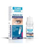 Tears Again Hyaluron 0.3% Gel Eye Drops - Soothing Relief for Dry Reddened & Itchy Eyes | Preservative-Free 10ml Solution - Buy Online on GoSupps.com