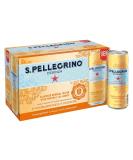 San Pellegrino Tangerine & Wild Strawberry Sparkling Water 8pk Cans - Refreshing Mineral Drink - Buy Online on GoSupps.com