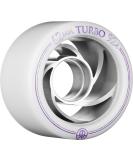RollerBones Turbo 92A Speed/Derby Wheels | Aluminum Hub | Set of 8 - 62mm White - Buy Online on GoSupps.com