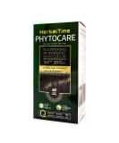 Herbal Time Phytocare Dark Brown Hair Color | Ammonia-Free PPD-Free SLS-Free | Professional Natural Hair Dye | Nourishes & Protects Hair - Buy Online on GoSupps.com