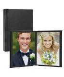 5" x 7" Black Leather Self-Stick Photo Album - Buy Online on GoSupps.com