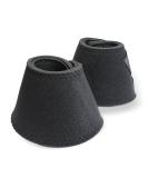 Hoof Bells for Horses & Ponies | Neoprene Jumping Protection S-XL | Black Warmblood Cold Blood Thoroughbred | Durable Hoof Guard for Riding & Pasture - Buy Online on GoSupps.com