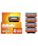 Gillette Fusion5 Men's Razor Blade Refills - 4 Count (Pack of 1) - Buy Online on GoSupps.com