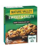 NATURE VALLEY Sweet & Salty Dark Chocolate Nut Granola Bars - 6 ct 210g Box | Imported from Canada - Buy Online on GoSupps.com