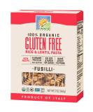 Bionaturae Gluten-Free Rice & Lentil Fusilli Pasta | Organic Non-GMO | Lower Carb | Kosher | Made in Italy | 12 oz (12 pack) - Buy Online on GoSupps.com