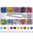 400 Sets 3/16 Inch Multi-Color Grommets Kit Metal Eyelets with Installation Tools and Instructor in Clear Box - Buy Online on GoSupps.com