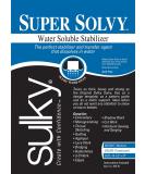 Sulky Super Solvy Water-Soluble Stabilizer 19.5 x 36 - Top Quality Stabilizer for Embroidery Projects - Buy Online on GoSupps.com