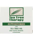 Tea Tree Therapy Suppositories with Tea Tree Oil for Vaginal Hygiene 6 Suppositories - Buy Online on GoSupps.com