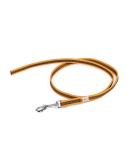 IDC Color & Gray Rubberized Dog Leash - 14mm x 1m (Loopless) - Durable & Stylish Orange-Gray Design | International Shipping Available - Buy Online on GoSupps.com