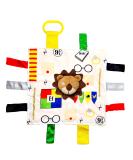 10x10 Wizard Muggle Baby Lovey Gryffen Lion Tag Toy for Babies | House Colors | Learn Wizardry | Soft & Safe Baby Gift | BPA Free - Buy Online on GoSupps.com