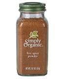 Simply Organic Five Spice Powder 2.01oz - Authentic Blend for Exquisite Flavors - Buy Online on GoSupps.com