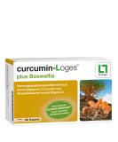 Curcumin Loges Plus Boswellia - 120 Capsules | Highly Bioavailable Dietary Supplement with Vitamin D for Joint Health - Buy Online on GoSupps.com