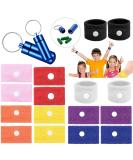 Acupressure Bracelet for Nausea Relief - 8 Pairs Anti-Nausea Bands for Adults & Kids | Non-Side Effect Solution for Travel Pregnancy & More - Buy Online on GoSupps.com