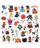 Halloween Temporary Tattoos for Kids - Waterproof Fake Stickers, Activities & Parties Favors for Toddlers, Children - 20 Sheets - Buy Online on GoSupps.com