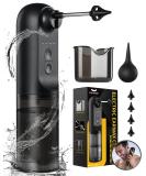 Hommie Ear Wax Remover Rechargeable Electric Ear Cleaner with 4 Modes IPX7 Waterproof Foldable Nozzle & 4 Replacement Tips International Shipping Available - Buy Online on GoSupps.com