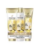 PANTENE Bond Repair Shampoo and Conditioner Set with Deep Conditioning Hair Mask Treatment for Dry Damaged Hair Hair Care Gift Set with Shampoo 250ml + Conditioner 160ml + Treatment 150ml Products 186.67 ml (Pack of 3) Bundle - Buy Online on GoSupps.com