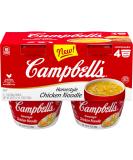 Campbell's Homestyle Chicken Noodle Soup 7oz Microwavable Cup 16 Pack - Perfect Lunch Snack - Buy Online on GoSupps.com