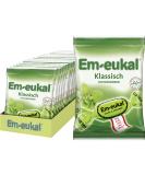 Buy Em-eukal Cough Drops Classic - Sugar & Lactose Free Eucalyptus & Menthol Lozenges | 20x75g - International Shipping Available - Buy Online on GoSupps.com