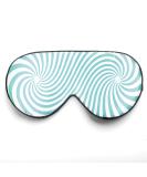 Townssilk 100% Silk Sleep Mask with Adjustable Strap | Comfortable and Super Soft Eye Mask for Ultimate Sleeping Aid | Blindfold DizzyingLines-Green - Buy Online on GoSupps.com