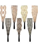 Lace Headbands Set - 7 Pieces for Women & Girls | Elegant Wide Headwrap Hair Turban Accessories - Buy Online on GoSupps.com